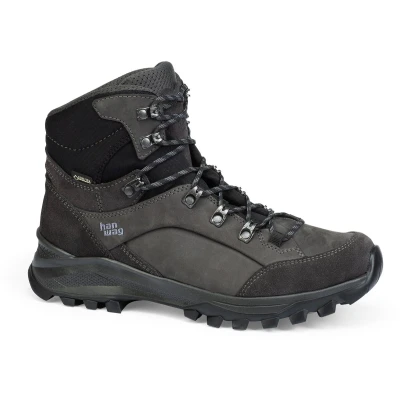 Afbeelding van Hanwag Banks Outdoorschoenen, Heren, Maat: 48.5, Asphalt Nubukleer/ textiel