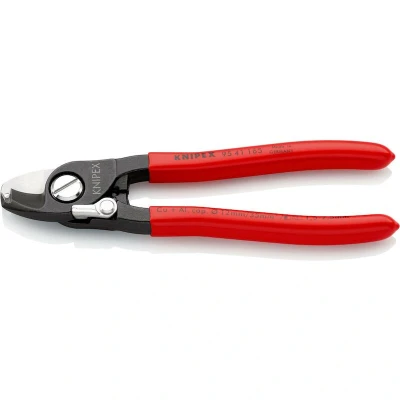 Afbeelding van KNIPEX 95 41 165 Kabelschaar Geschikt voor (striptechniek) Alu en koperkabel, een meerdraads 12 mm 35 mm²