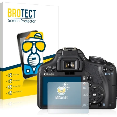 Afbeelding van BROTECT Screenprotector voor Canon EOS 500D Folie Beschermfolie matte (2 Stuks)