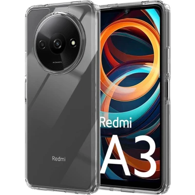 Afbeelding van Accezz Hoesje Geschikt voor Xiaomi Redmi A3 Xtreme Impact Backcover 2.0 Transparant