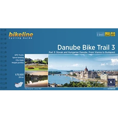 Afbeelding van Radtourenbücher Danube Bike Trail 3 Vienna to Budapest