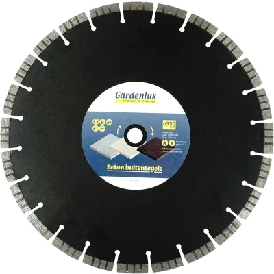 Afbeelding van Turbo beton zaagblad dia. 125 cm asgat 22 mm Gardenlux