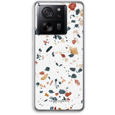 Afbeelding van Case Company® hoesje geschikt voor Xiaomi 13T Pro Terrazzo N4 Soft Cover Telefoonhoesje Bescherming aan alle Kanten en Schermrand