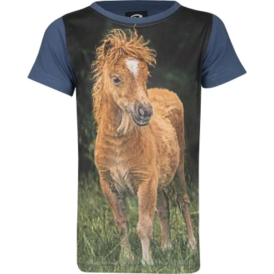 Afbeelding van horka T SHIRT OLLIE 86 Blauw