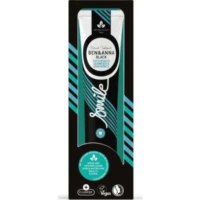 Afbeelding van Natuurlijke Tandpasta actieve houtskool Ben&amp;Anna 75ml Plasticvrij