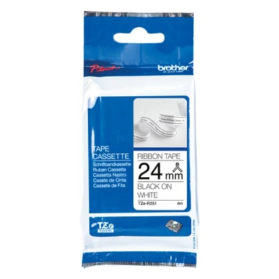 Image de BROTHER Ruban TZER251 24mm noir sur blanc Qt 1
