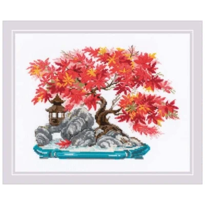 Afbeelding van Autumn Bonsai Aida telpakket Riolis