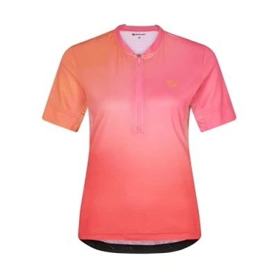 Afbeelding van Ziener Fietsshirt Naladia Red Cheek Dames Maat 38 M