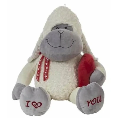 Afbeelding van Knuffel Amour 38 cm Hart Schaap