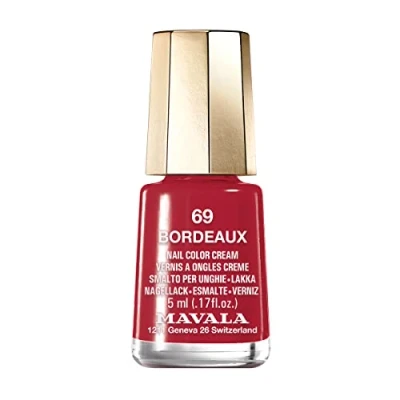 Image de Mavala Vernis à Ongles Mini Color Application Précise et Aisée Longue Tenue Séchage Rapide Brillance Durable Formule Végane Crème 69 Bordeaux