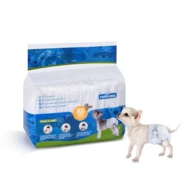 Afbeelding van Nobleza 48KGZ Wegwerp Hondenluiers XS L32 x 27 cm 12 stuks
