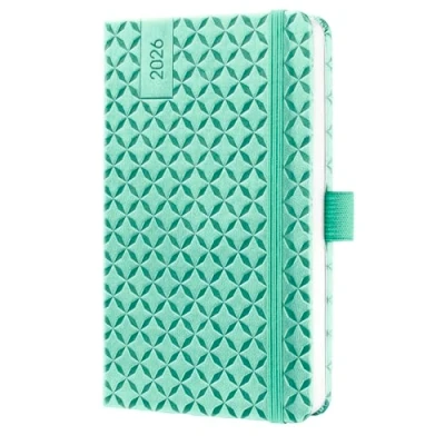 Afbeelding van SIGEL J6126 Wochenkalender Jolie 2026, ca. A6, mintgroen
