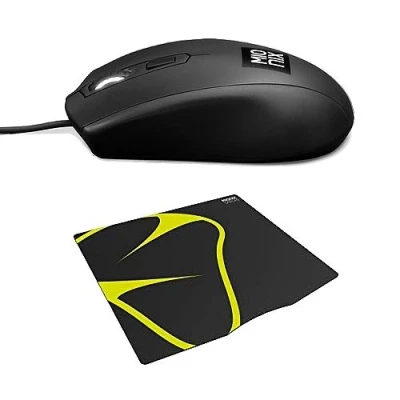 Image de Mionix AVIOR Souris droitiers et gauchers optique 4 boutons filaire USB noir