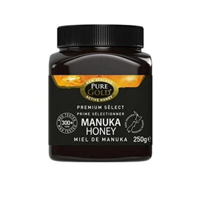Image de PURE GOLD Miel de Manuka 300+ MGO certifié Or pur qualité supérieure