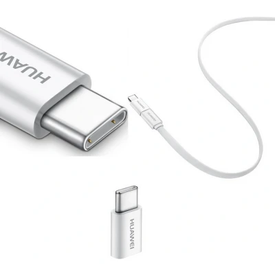 Afbeelding van Adapter Type C naar Micro USB Connector Wit