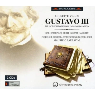 Afbeelding van Chorus And Orchestra Of The Gothenburg Opera House, Maurizio Barbacini Verdi: Gustavo III (2 CD)