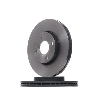 Afbeelding van BREMBO 09.B588.21 Remschijf 278 25 4 interne ventilatie Gecoat High carbon FORD: FIESTA 5