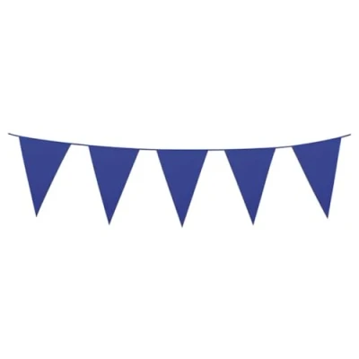 Afbeelding van Boland PE reuzenvlaggenlijn Blauw Geen thema Feestversiering
