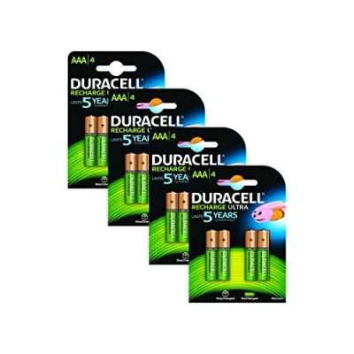 Afbeelding van Duracell Oplaadbare batterijen AAA 16 stuks