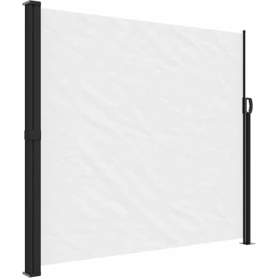 Afbeelding van Windscherm uittrekbaar 180x300 cm wit