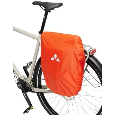 Afbeelding van VAUDE / Raincover for bike bags Regencover Unisex orange &gt;70% Recycled materiaal