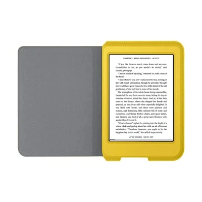 Image de Etui Kobo SleepCover Jaune citron pour Liseuse numérique by Fnac Nia