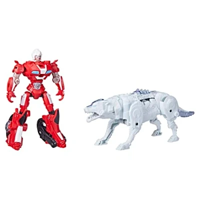 Afbeelding van Transformers Rise of the Beasts Arcee &amp; Silverfang Actiefiguur
