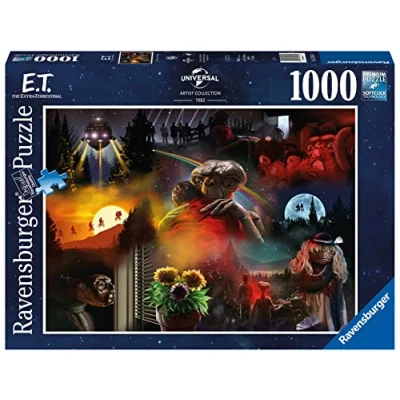 Image de Puzzle 1000 pièces Ravensburger E.T. l&#039;extra terrestre