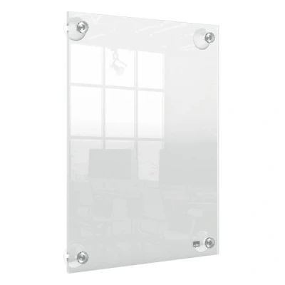 Image de Porte affiche mural en acrylique autonome reposionnable A3 Nobo