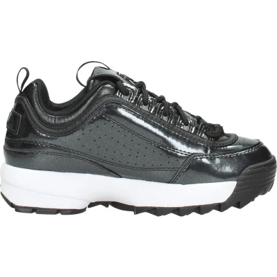 Afbeelding van Fila Disruptor KIDS Teens Sneakers laag voor kinderen, Maat: 30, Black Imitatieleer/ textiel