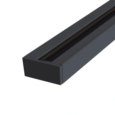 Afbeelding van 1 fase rail Track in zwart 1.000 mm