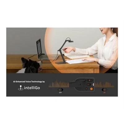 Afbeelding van Ipevo, Visualisator, DOK V4K Pro 120 USB Ultra HD 8MP Micro Lichtgrijs (4K, 44 x 33 cm)