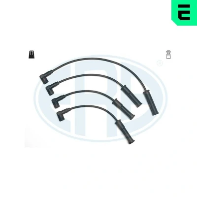 Afbeelding van ERA 883023 Bougiekabelset 4 RENAULT: CLIO 2, 3, TWINGO DACIA: Sandero I, Logan I Saloon