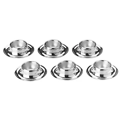 Afbeelding van WMF Eierdop 3 Cm Set Van 6 Zilver