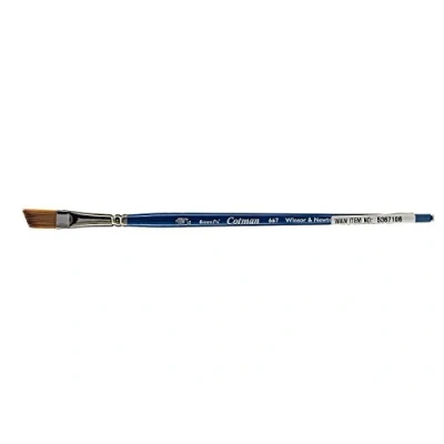 Afbeelding van Winsor &amp; Newton Cotman Aquarelkwast serie 667, afgeschuind, korte handgreep, 6 mm