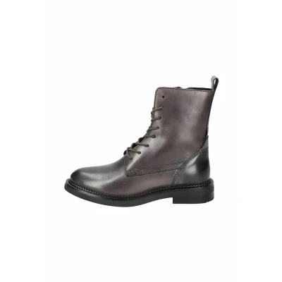 Afbeelding van Geox Serilda Veterboots, Dames, Maat: 35, Light brown Leer