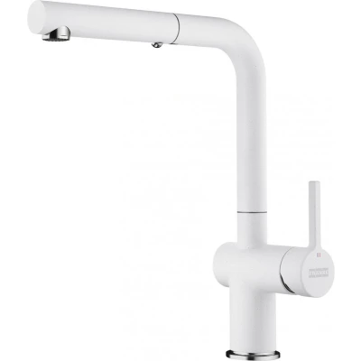 Afbeelding van Franke Active L Keukenkraan Polar White Wit met Uittrekbare Handdouche 115.0653.387