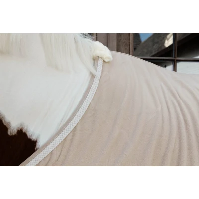 Afbeelding van Kentucky Fleecedeken Plaited Beige 130/183 Agradi.be