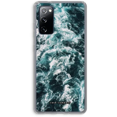 Afbeelding van hoesje geschikt voor Samsung Galaxy S20 FE / 5G Zee golf Soft Cover Telefoonhoesje Bescherming aan alle Kanten en Schermrand