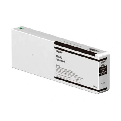 Image de Epson T55K7 700 ml noir clair original cartouche d&#039;encre pour SureColor SC P6000, P7000, P7000V, P8000, P9000, P9000V