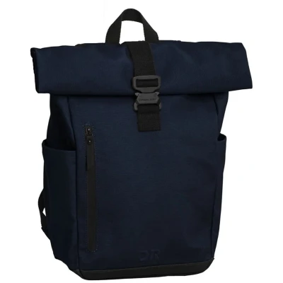 Afbeelding van Daniel Ray Griffith Coated Canvas Rolltop Laptoprugzak Navy