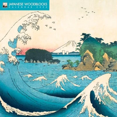Afbeelding van Japanese Woodblocks Kalender 2025