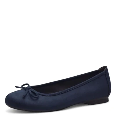 Afbeelding van Jana Ballerina&#039;s, Dames, Maat: 39, Navy Textiel