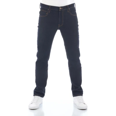 Afbeelding van Lee Heren Jeans Broeken Daren Zip Fly regular/straight Fit Blauw Volwassenen Denim Jeansbroek