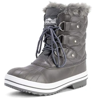 Afbeelding van Dames Snowboot gewatteerde korte winter sneeuw regen warme waterdichte laarzen 8 GRL41 YC0024