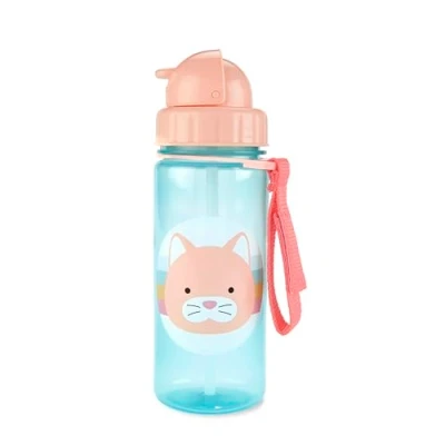 Image de Zoo Bouteille avec paille Chat