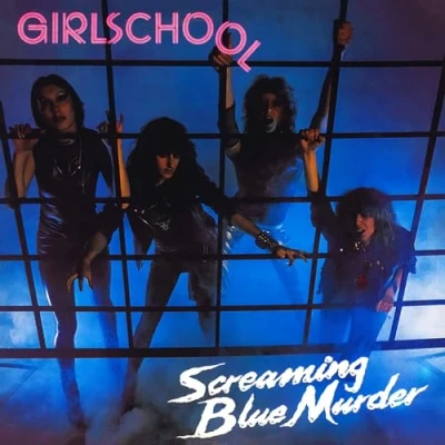 Afbeelding van Girlschool Screaming Blue Murder (LP) (Coloured Vinyl)