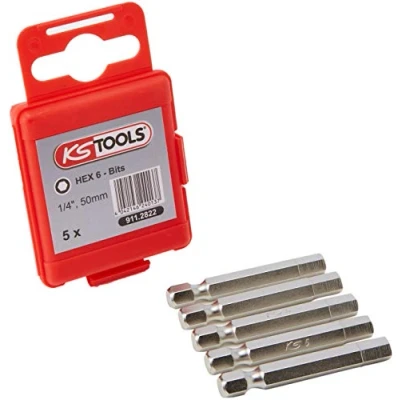 Afbeelding van KS Tools 911.2822 zeskantbit, 50 mm, 6 mm