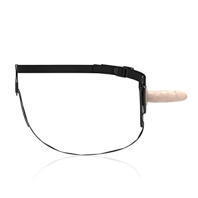 Afbeelding van Fetish Submissive Silicone Strap on Ine Size Fits All Inbrenglengte 12,5cm Blank