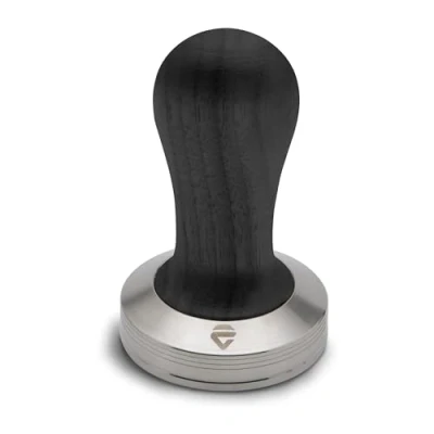 Afbeelding van Lelit PLA481B RVS Tamper met zwart houten knop 58,55 mm